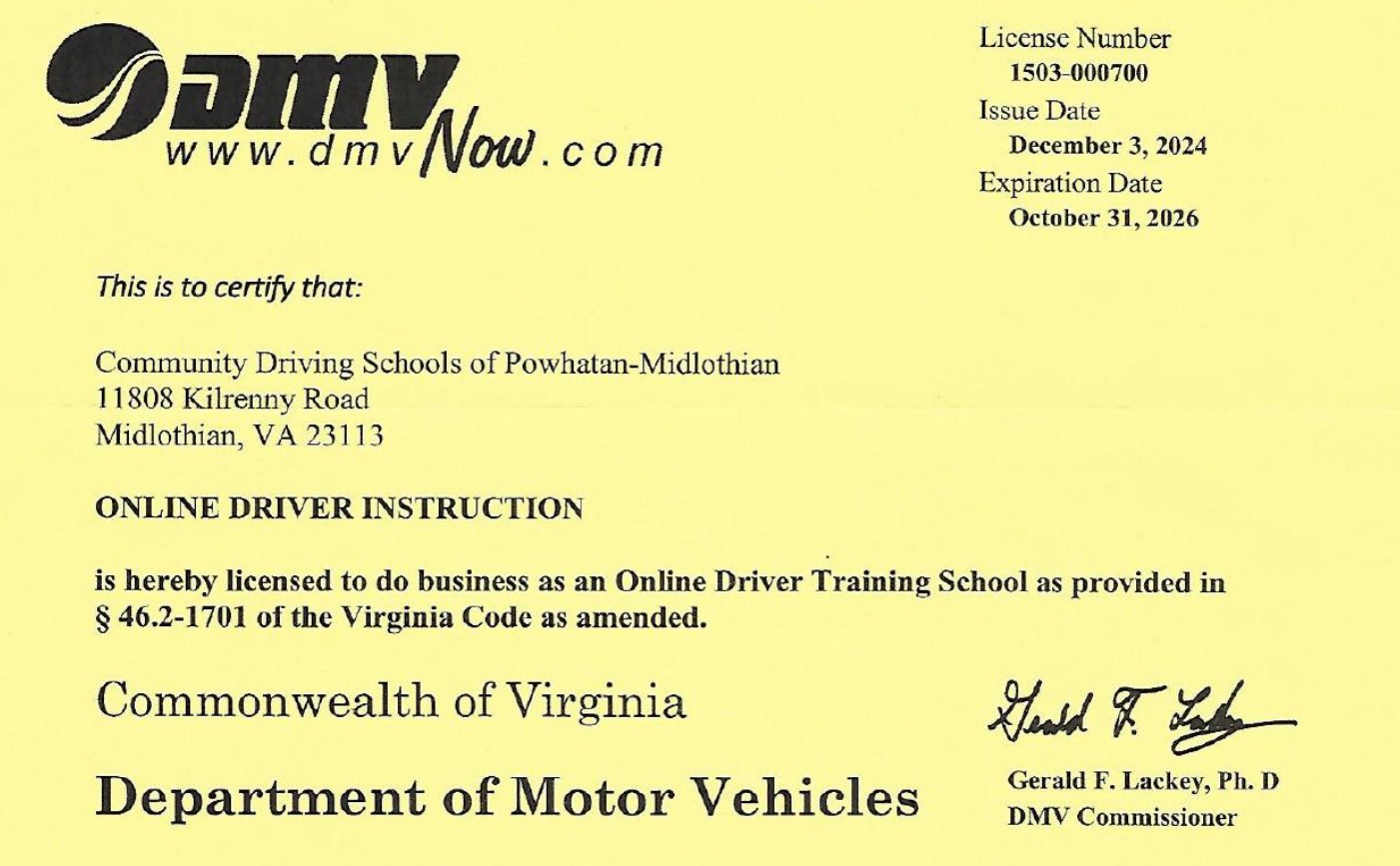 License Card